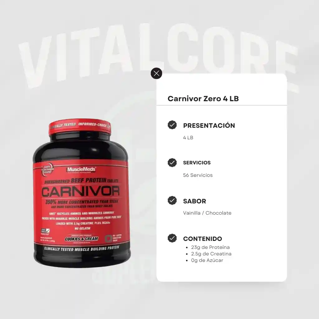 Carnivor Zero 4 Lb
