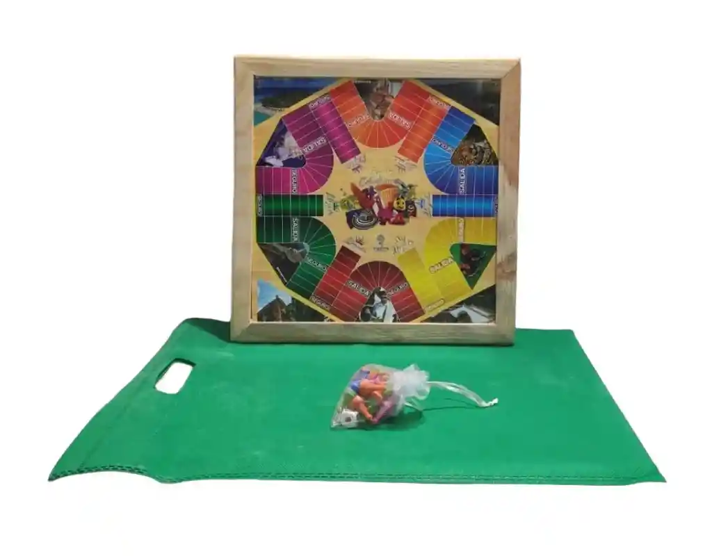 Parqués Magnético De Marco 6 Puestos Y Escalera 26x26