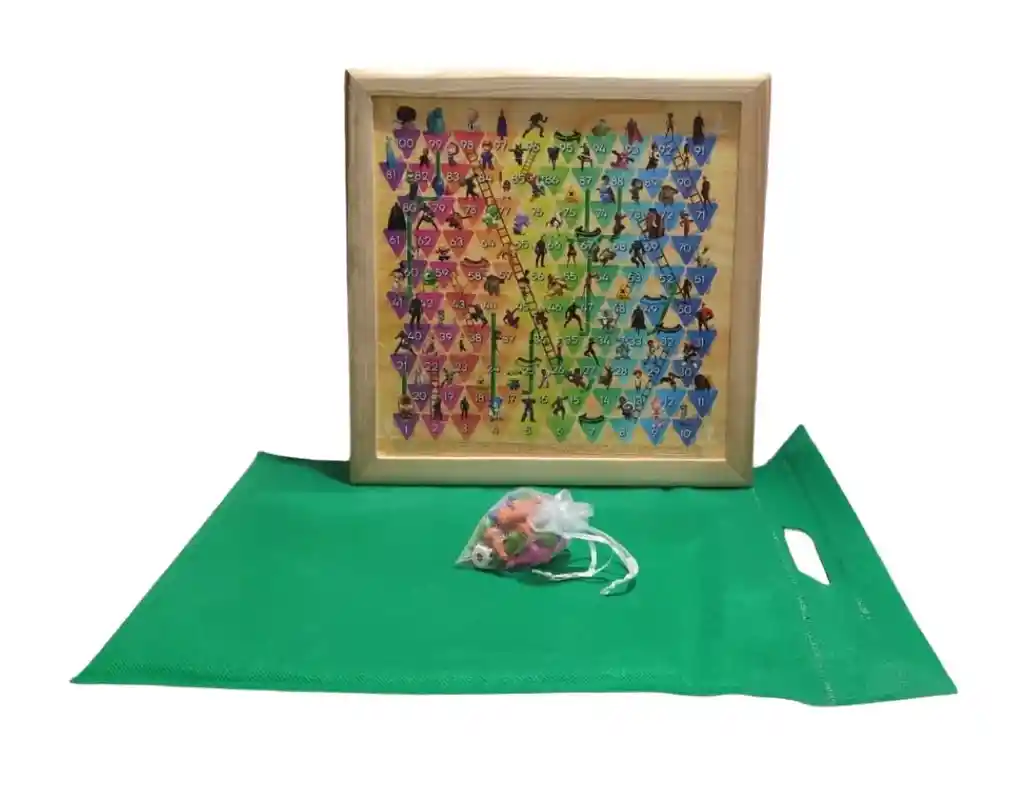 Parqués Magnético De Marco 6 Puestos Y Escalera 26x26