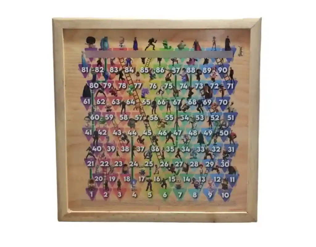 Parqués Magnético De Marco 6 Puestos Y Escalera 26x26