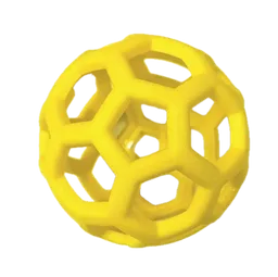 Pelota Hueca Amarilla - Juguete Para Perros