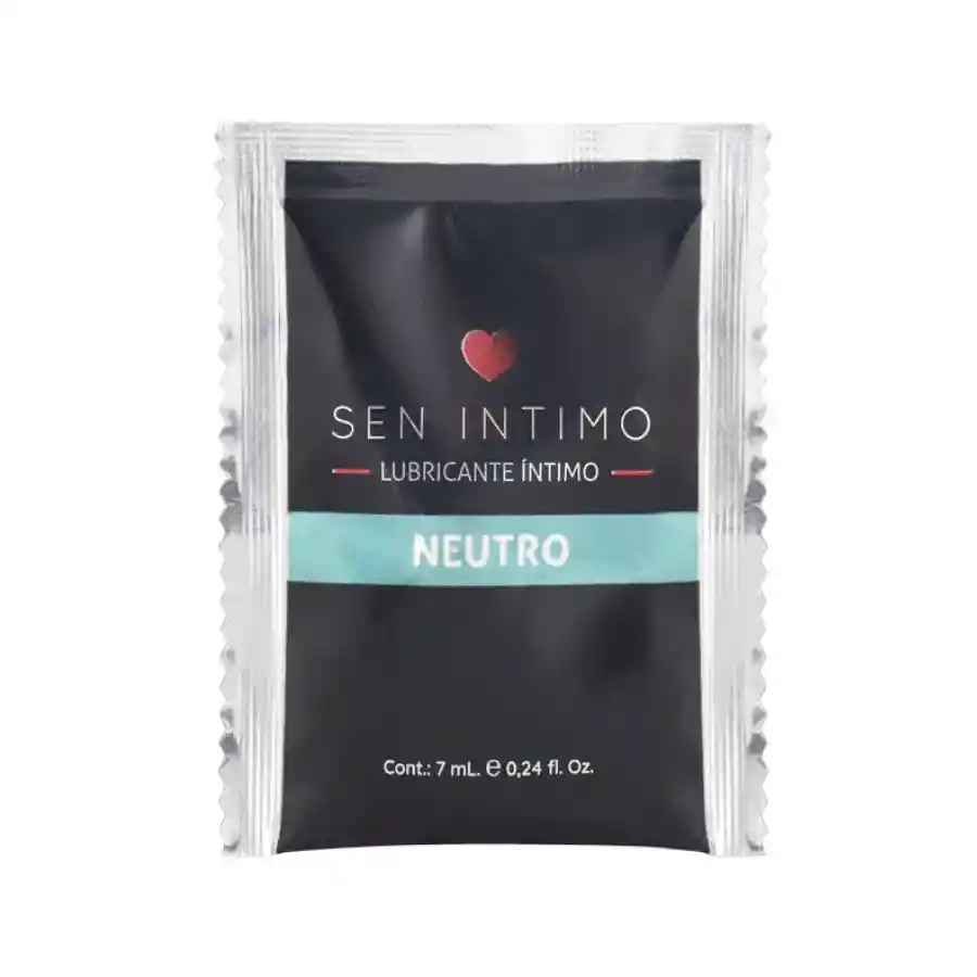 Lubricante Neutro X7ml Sen Intimo Sachet