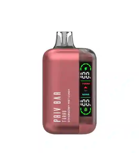 Vaper Priv Bar 15.000 Puffs Strawberry Mint Candy