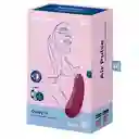 Succionador De Clitoris Satisfyer Curvy 1+ Vinotinto