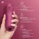 Succionador De Clitoris Satisfyer Curvy 1+ Vinotinto