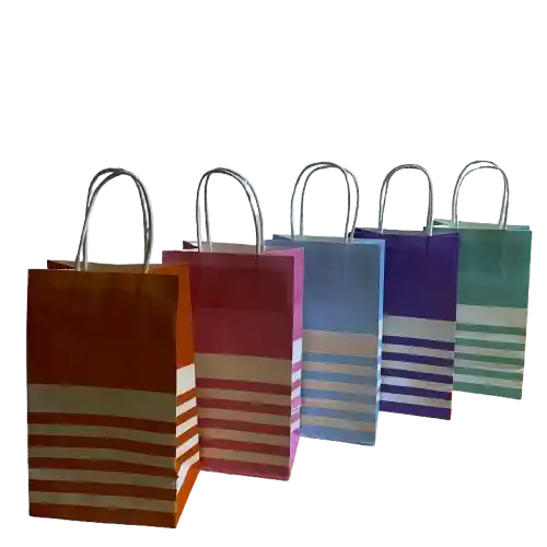 Bolsa De Regalo Finas Rayas