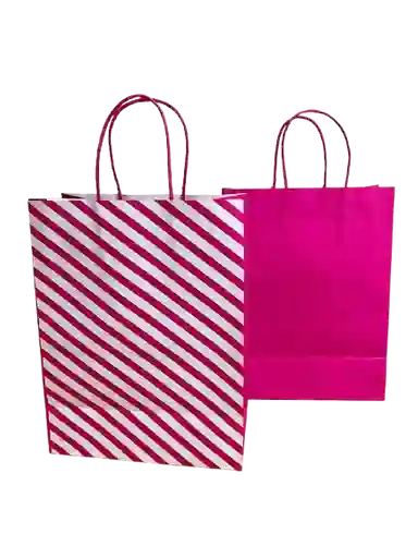 Bolsa De Regalo Fina Fucsia