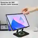 Soporte Para Celular, Tablet, Ipad Y Iphone Con Giro De 360° Color Gris