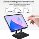 Soporte Para Celular, Tablet, Ipad Y Iphone Con Giro De 360° Color Gris