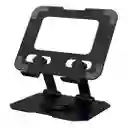 Soporte Para Celular, Tablet, Ipad Y Iphone Con Giro De 360° Color Negro