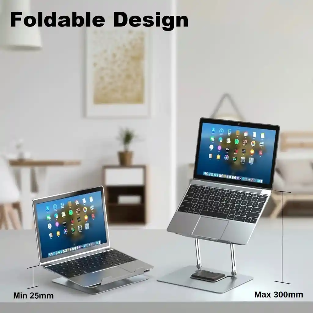 Soporte Con Giro De 360° Para Laptop, Macbook Y Portátil