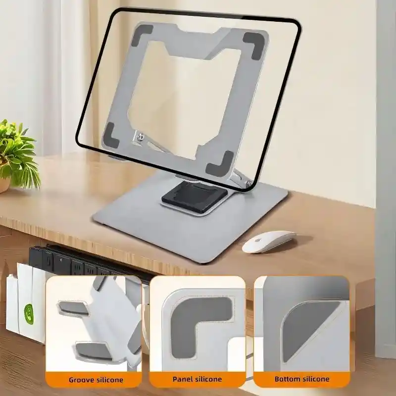 Soporte Con Giro De 360° Para Laptop, Macbook Y Portátil