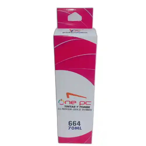 Tinta Recargable 664 Compatible Epson Magenta
