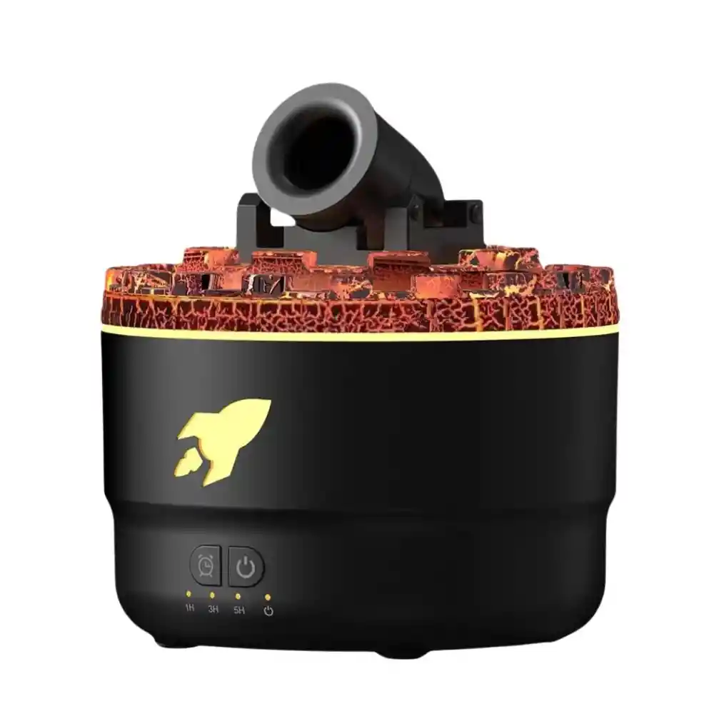 Humidificador Difusor De Aromas Cañon 280ml Ultrasonido 7led
