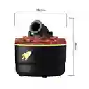 Humidificador Difusor De Aromas Cañon 280ml Ultrasonido 7led