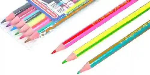 Colores Mix X 12 Pcs = 24 Colores Doble Punta