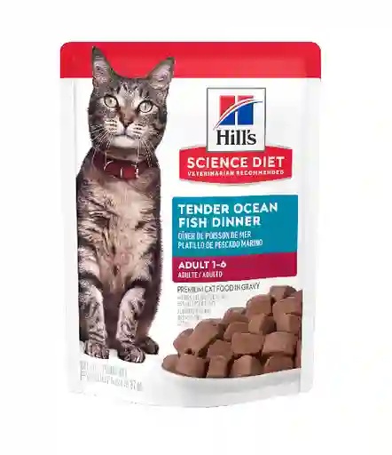 Feline Adult Tender Ocean Fish Pouche X 79grs
