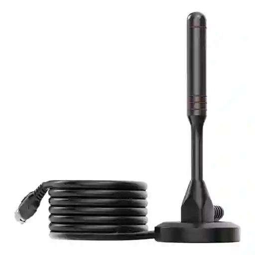Antena Aerea Tdt Magnética Alta Potencia Tv Digital Hdtv 5mt