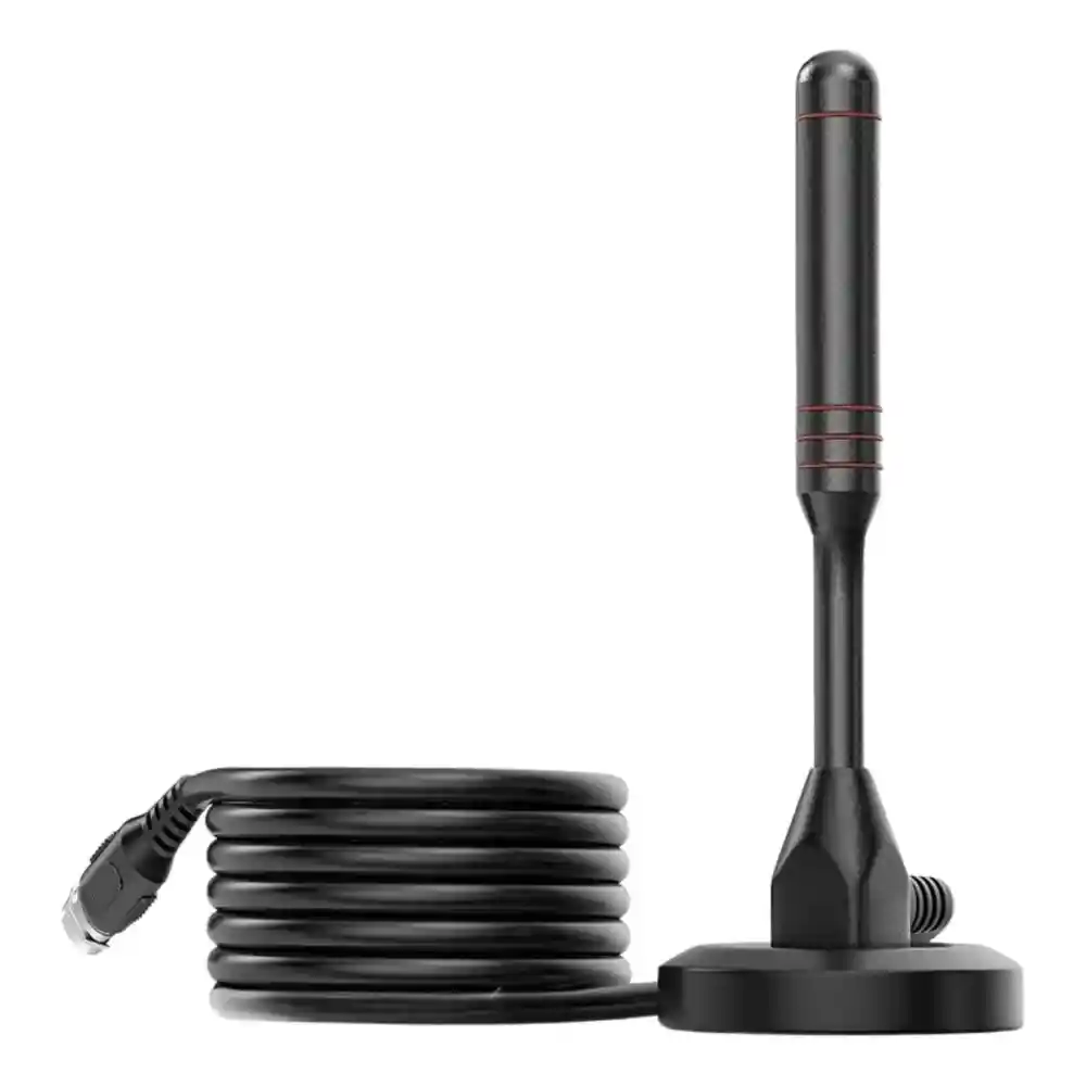 Antena Aerea Tdt Magnética Alta Potencia Tv Digital Hdtv 5mt
