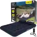 Colchón Inflable Doble Con Bomba Manual