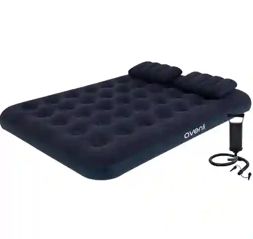 Colchón Inflable Doble Con Bomba Manual