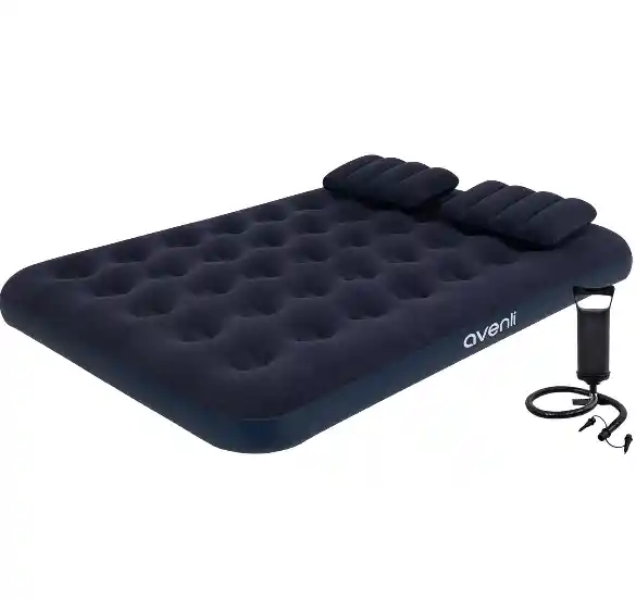 Colchón Inflable Doble Con Bomba Manual