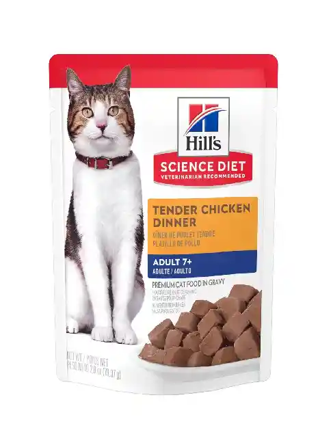 Feline Adult 7+ Tender Chicken Pouche X 79grs