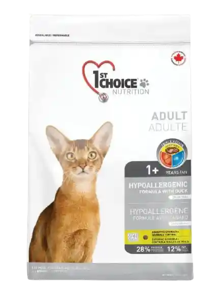 1st Choice Gato Hipoalergenico Bolsa Gris 5.44 Kg