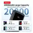 Power Bank / Banco De Carga Portatil 20.000mah Con 4 Puntas Integradas / Tranyco T-d11