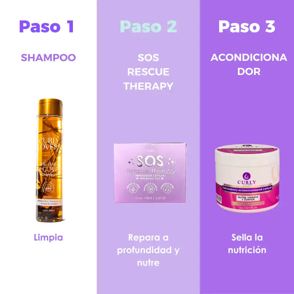 Sos Rescue Therapy Curly Lovers