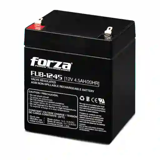 Batería Recargable 12v45ah Forza Fub-1245 Para Ups Alarmas