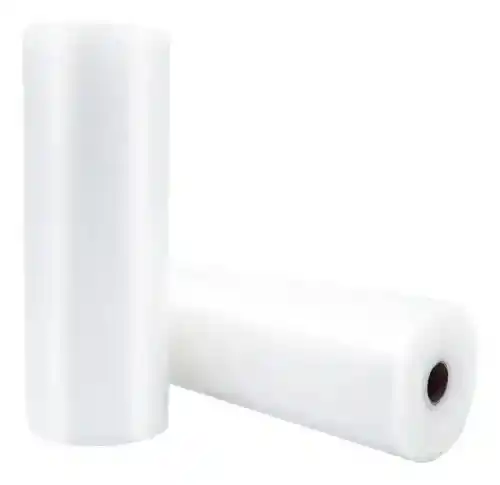 2 Rollos Bolsa Empaque Vacio 28cm X 15mts 30mts En Total