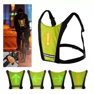 Chaleco Bicicleta Control Direccion Led