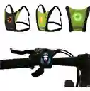 Chaleco Bicicleta Control Direccion Led