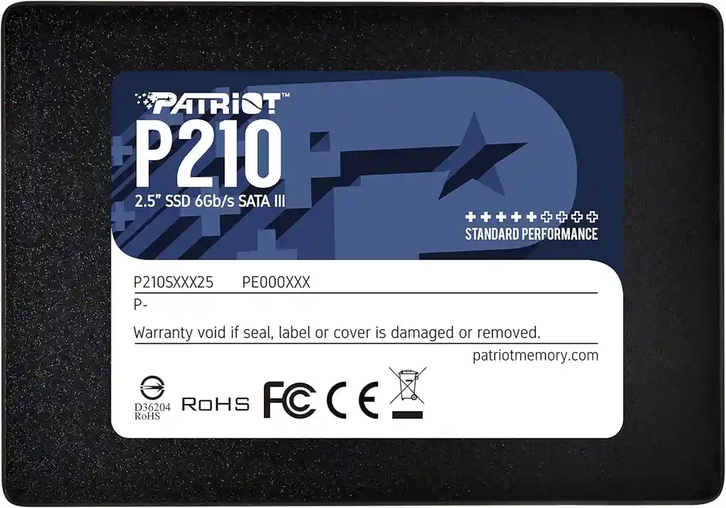 Disco Duro Estado Solido Patriot Memory P210 Sata 3 128gb Ssd