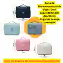 Organizador De Cosméticos Para Viaje Color Beige O Verde Claro