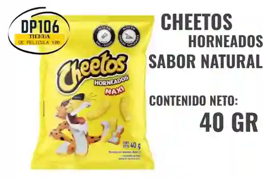Cheetos Natural X 40 Gr / Paquete Personal Pasabocas
