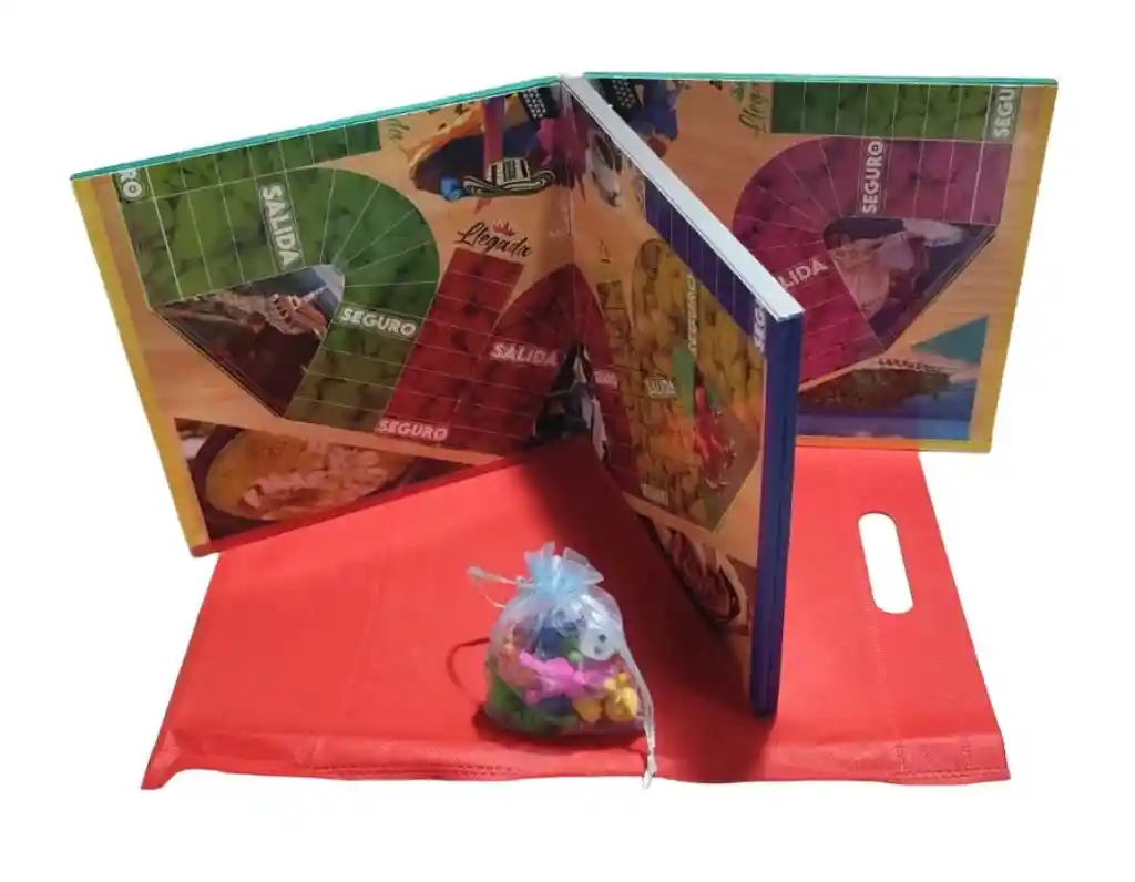 Parqués Magnético Plegable En 4 Partes 50x50