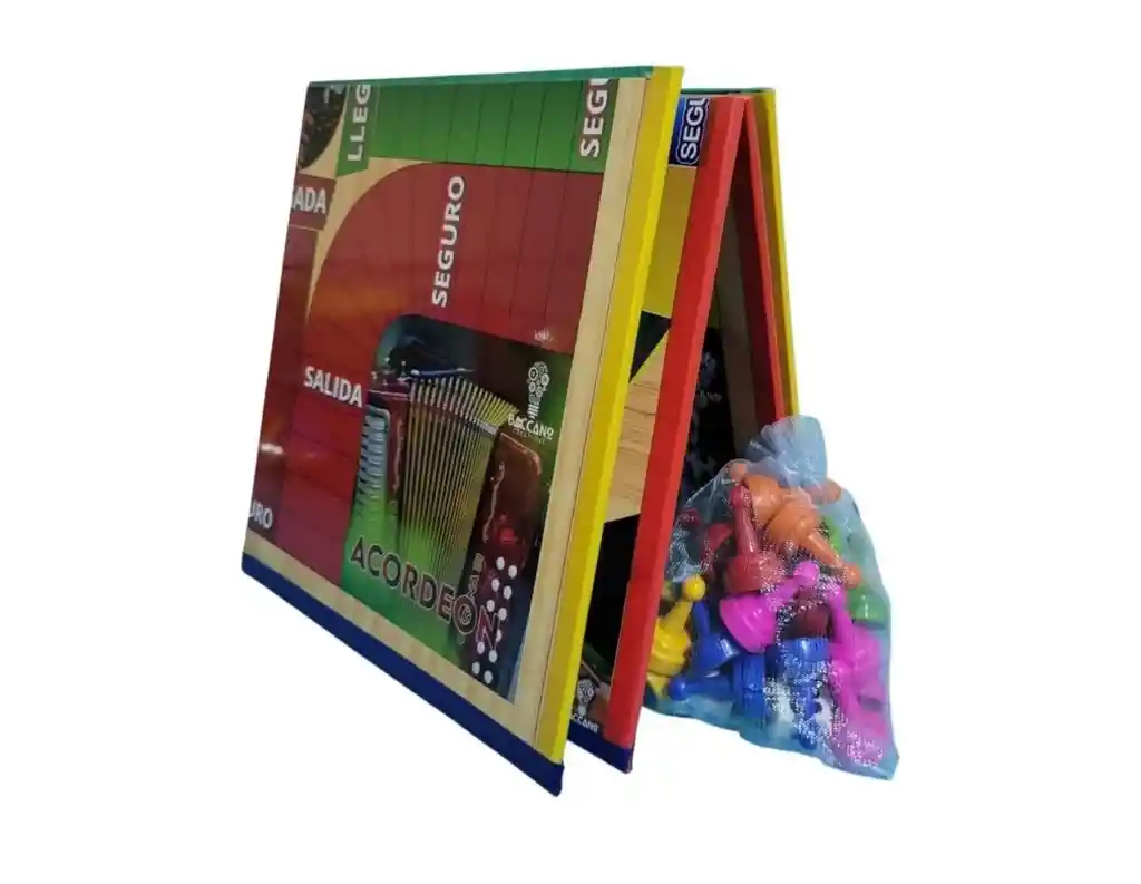 Parqués Magnético Plegable En 4 Partes 50x50