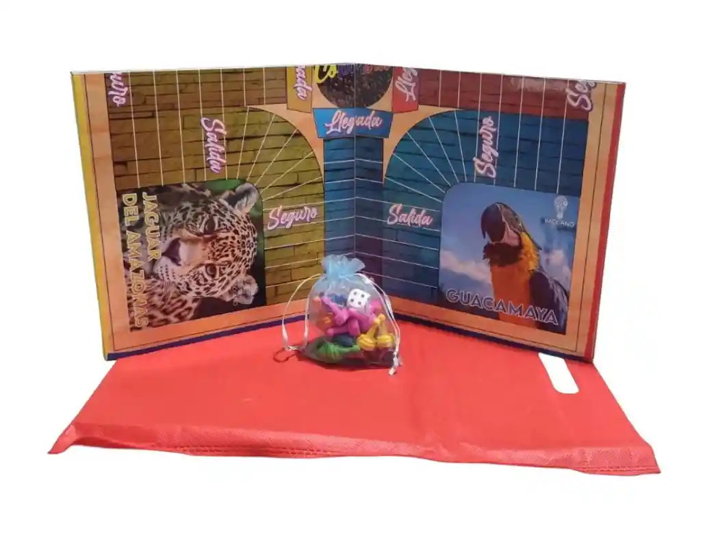 Parqués Magnético Plegable En 4 Partes 50x50