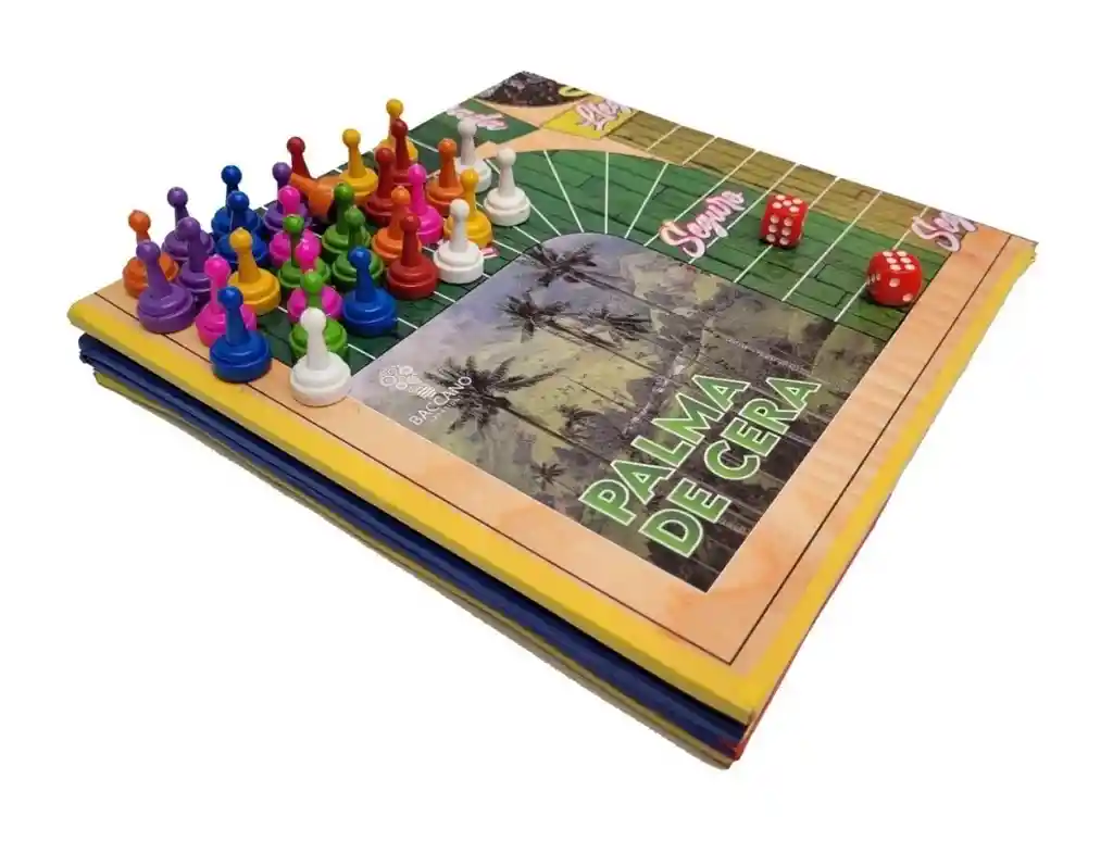 Parqués Magnético Plegable En 4 Partes 50x50