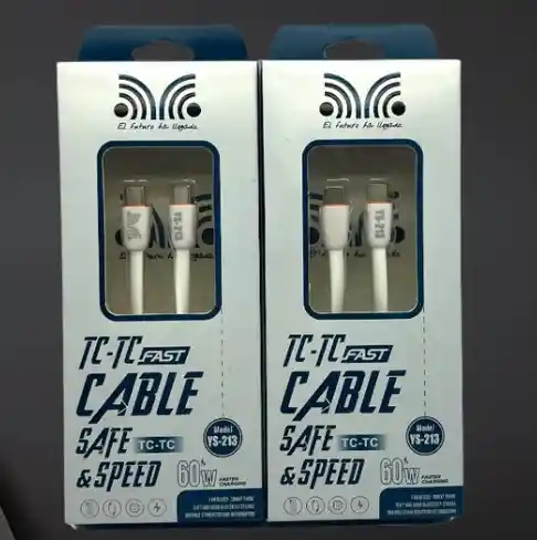 Cable Tipo C A Tipo C 60w Yoyos