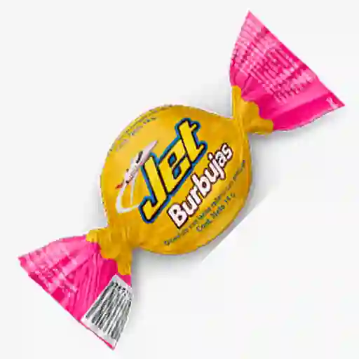 Burbuja Jet Chocolate Con Leche Relleno Arequipe 14g
