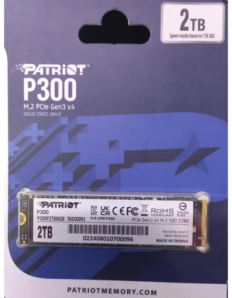 Disco M2 Patriot 2tb