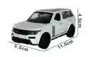 Vehiculo Land Rover Velar Edition Escala 1:32 Color Blanco