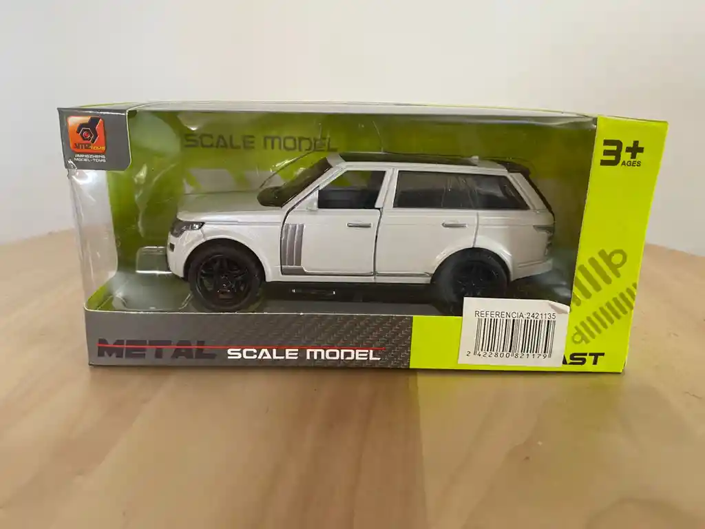 Vehiculo Land Rover Velar Edition Escala 1:32 Color Blanco