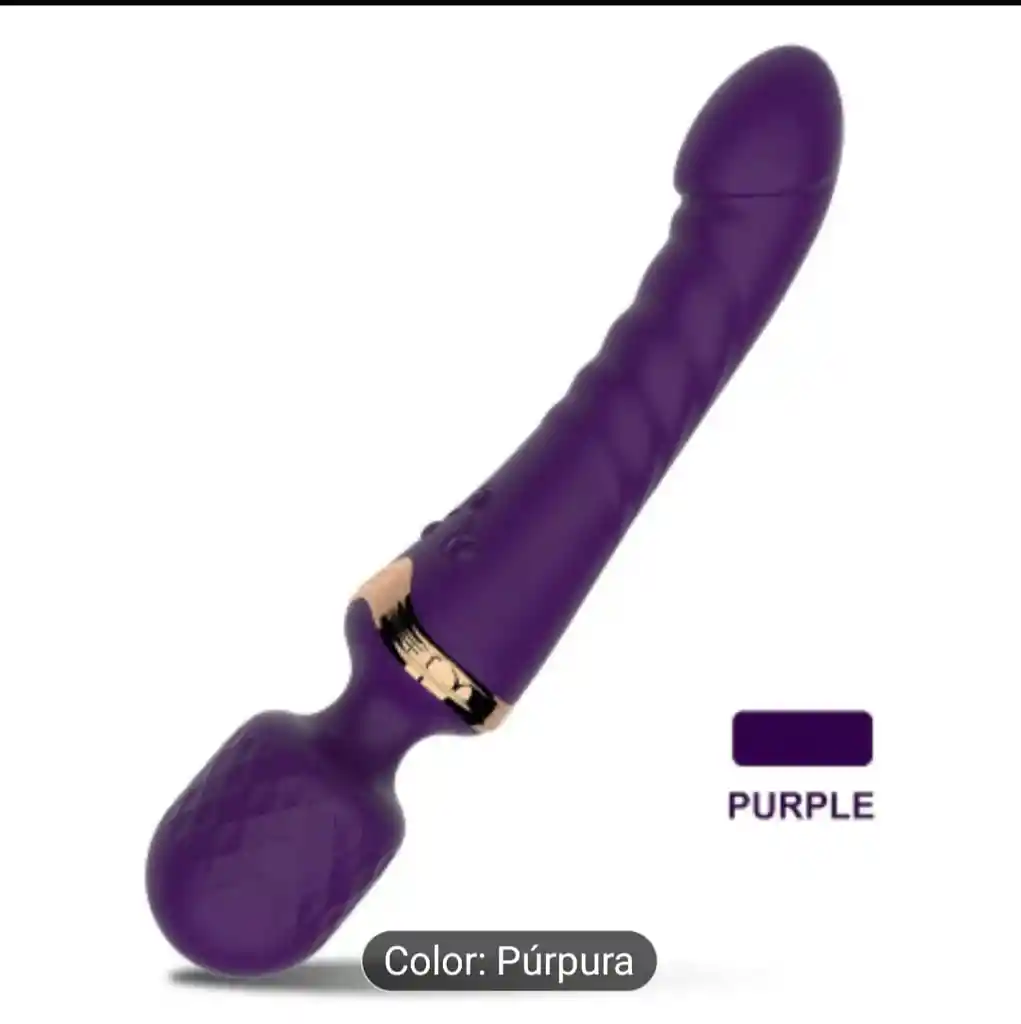 Vibrador Sandfox De Doble Motor Color Morado