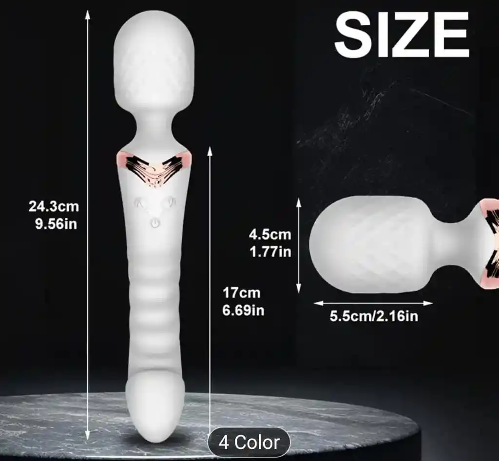 Vibrador Sandfox De Doble Motor Color Morado