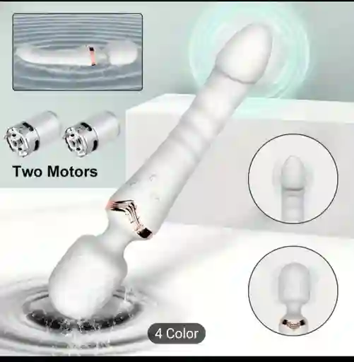 Vibrador Sandfox De Doble Motor Color Morado
