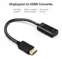 Convertidor Adaptador Dp Displayport Macho A Hdmi Hembra 4k